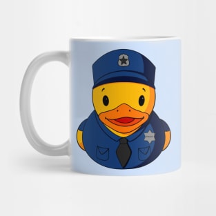 Police Rubber Duck Mug